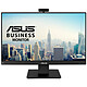 ASUS 23.8" LED - BE24EQK Ecran PC Full HD 1080p - 1920 x 1080 pixels - 5 ms (gris à gris) - Format 16/9 - Dalle IPS - Webcam - DisplayPort/VGA/HDMI - Haut-parleurs - Noir