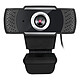 Adesso CyberTrack H4 Webcam 1080p - 2.1 MP CMOS - microfono - messa a fuoco manuale - USB