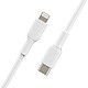 Comprar Cable MFI USB-C a Lightning de Belkin (blanco) - 1m