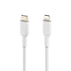 Review Belkin USB-C to Lightning MFI Cable (white) - 1m