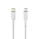 Review Belkin USB-C to Lightning MFI cable (white) - 1m