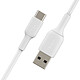 Buy Belkin USB-A to USB-C Cable (white) - 2m