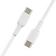 Acheter Belkin 2x câbles USB-C vers USB-C (blanc) - 1 m