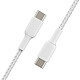 Comprar Cable USB-C a USB-C resistente de Belkin (blanco) - 1m