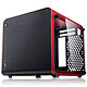 Raijintek Metis Evo TGS (Red) Compact Mini Tower case with tempered glass side panel - Red