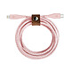 Belkin USB-C Boost Charge DuraTek con connettore Lightning e cinturino di chiusura (rosa) - 1,2 m