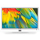 Sharp LC-24CHF4012EW Téléviseur LED HD 24" (61 cm) - 1366 x 768 pixels - HDMI - USB - 100 Hz - Son 2.0 6W