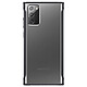 Samsung Clear Protective Cover Noir Samsung Galaxy Note 20 Coque transparente renforcée pour Samsung Galaxy Note 20