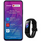 Honor 9X Pro + Band 5 Smartphone 4G-LTE Dual SIM - Kirin 810 8-Core 2.27 GHz - RAM 6 Go - Ecran tactile 6.59" 1080 x 2340 - 256 Go - Bluetooth 5.0 - 4000 mAh - Android 9.0 + Bracelet connecté - étanche 50m - écran couleur AMOLED de 0.95" - résolution 120 x 240 pixels - Bluetooth 4.2 - 100 mAh - iOS/Android