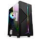 Spirit of Gamer Clone 3 ARGB Edition Caja PC torre mediana negra con ventana y retroiluminación ARGB