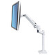 Ergotron LX Desk Mount LCD Monitor Arm Tall Pole White Brazo de sobremesa para monitores LCD de hasta 34".