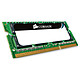 Corsair SO-DIMM 2 Go DDR3 1066 MHz CL7 RAM SO-DIMM DDR3 PC3-8500 - CM3X2GSD1066 G