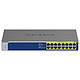 Netgear GS516PP 16 port 10/100/1000 Mbps gigabit PoE switch
