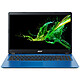 Acer Aspire 3 A315-56-35F5 Bleu Intel Core i3-1005G1 8 Go SSD 512 Go 15.6" LED HD Wi-Fi AC/Bluetooth Webcam Windows 10 Famille 64 bits