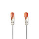 Nedis RJ45 cable category 6 U/UTP 1.5 m (Grey) Network cable Cat 6 UTP RJ45 Male / RJ45 Male - 1.5 m