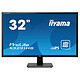 iiyama 32" LED - ProLite X3291HS-B1 1920 x 1080 píxeles - 5 ms (gris a gris) - Formato ancho 16/9 - Panel IPS - 75 Hz - DVI/VGA/HDMI - Negro