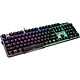 MSI Vigor GK50 Elite Box White Mechanical Gamer Keyboard - Switches Kailh Box White - RGB Lighting - Black/Silver - AZERTY, French
