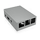 ICY BOX IB-RP104-S (Argento) Custodia protettiva (compatibile con Raspberry Pi 2 e 3) - Argento