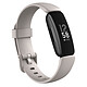 Fitbit Inspire 2 White Electronic coach - waterproof - backlit OLED display - continuous monitoring of heart rate and daily activities - 10 days battery life - Bluetooth 4.2 - Android/iOS - Size S and L