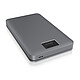 ICY BOX IB-246FP-C3 Enclosure for 2.5" Serial ATA hard drive on USB 3.0 Type C port with fingerprint reader