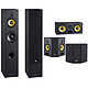 Davis Acoustics Pack Mia 60 5.0 Surround Black 5.0 surround speaker system