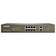 Tenda TEF1210P-8-150W 8 port 10/100 Mbps PoE manageable switch - 2 x 10/100/1000 Mbps combo port / SFP