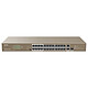 Tenda TEF1226P-24-440W Switch manageable 24 ports 10/100 Mbps PoE+ - 1 ports 10/100/1000 Mbps + 1 ports combo 10/100/1000 Mbps / SFP