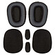 BlueParrott B450-XT Cushion Kit Replacement kit with leatherette ear pads, foam ear pads and microphone cups for B450-XT headset
