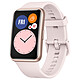 Huawei Watch Fit Pink Smartwatch - waterproof 50 m - 1.64" AMOLED touch screen - 280 x 456 pixels - 4 Gb - Bluetooth 5.0 - 180 mAh - 10 days autonomy - silicone strap
