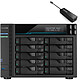 Adattatore ASUSTOR AS6510T AS-U2.5G Server NAS Barebone 10-bay 8GB DDR4 Intel Atom C3538 - 2x 10 GbE 2x 2.5 GbE Adattatore di rete su porta USB Type-C