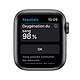 Nota Apple Watch Serie 6 GPS in alluminio Space Gray Sport Band Nero 40 mm