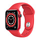 Apple Watch Serie 6 GPS in alluminio PRODUCT(RED) Sport Wristband 40 mm Connected Watch - Alluminio - Impermeabile - GPS - Cardiofrequenzimetro - Retina sempre accesa - Wi-Fi 5 GHz / Bluetooth - watchOS 7 - Cinturino sportivo 40 mm