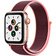 Apple Watch SE GPS + Cellular Gold Aluminium Bracelet Sport Plum 40 mm Reloj Smartwatch - Aluminio - Impermeable - GPS - Cardiofrecuencímetro - Pantalla de retina - Wi-Fi 2.4 GHz / Bluetooth - watchOS 7 - Correa deportiva 40 mm