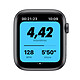 Acquista Apple Watch Nike Series 6 GPS Alluminio Grigio Spazio Sport Band Antracite Nero 44 mm