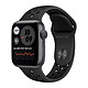 Apple Watch Nike Series 6 GPS Aluminium Space Gray Bracelet Sport Anthracite Black 40 mm Reloj Smartwatch - Aluminio - Impermeable - GPS - Cardiofrecuencímetro - Retina Always On screen - Wi-Fi 5 GHz / Bluetooth - watchOS 7 - Correa deportiva 40 mm