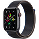 Apple Watch SE GPS Cellular Space Gray Alluminio Sport Wristband Charcoal 44 mm Connected Watch - Alluminio - Impermeabile - GPS - Cardiofrequenzimetro - Display Retina - Wi-Fi 2.4 GHz / Bluetooth - watchOS 7 - Cinturino sportivo 44 mm