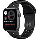 Apple Watch Nike SE GPS Space Gray Aluminium Bracelet Sport Anthracite Black 40 mm Montre connectée - Aluminium - Étanche - GPS - Cardiofréquencemètre - Écran Retina  - Wi-Fi 2,4 GHz / Bluetooth - watchOS 7 - Bracelet Sport 40 mm
