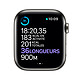 Acquista Apple Watch Series 6 GPS Cellular in acciaio inossidabile Graphite Sport Wristband Nero 40 mm