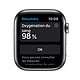 Nota Apple Watch Series 6 GPS Cellular Bracciale in acciaio inossidabile grafite Milanese 44 mm