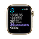 Acquista Apple Watch Series 6 GPS Cellular in acciaio inossidabile, braccialetto sportivo in oro, verde 44 mm