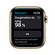 Avis Apple Watch Series 6 GPS + Cellular Stainless steel Gold Bracelet Milanese 44 mm