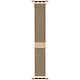 Apple Bracelet Milanais 44 mm Or Bracelet milanais pour Apple Watch 42/44 mm