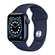 Apple Watch Serie 6 GPS Cellular Alluminio Blu Cinturino Sportivo Profondo Marina 40 mm Orologio connesso 4G - Alluminio - Impermeabile - GPS - Cardiofrequenzimetro - Retina sempre accesa - Wi-Fi 5 GHz / Bluetooth - watchOS 7 - Cinturino sportivo 40 mm
