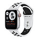 Apple Watch Nike Series 6 GPS + Cellular Aluminium Silver Bracelet Sport Pure Platinum 40 mm Montre connectée 4G - Aluminium - étanche - GPS - Cardiofréquencemètre - écran Retina Always On - Wi-Fi 5 GHz / Bluetooth - watchOS 7