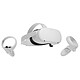 Oculus Quest 2 64 GB Wireless all-in-one VR headset - 64 GB - 6 GB RAM - 1832 x 1920 pixels/eye - 2 controllers