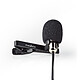 Nedis Clip-On Microphone Microphone filaire à clip micro-cravate avec connecteur jack 3.5 mm - Métal