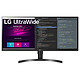 LG 34" LED - 34WN750-B 3440 x 1440 pixels - 5 ms (gris à gris) - 21/9 - Dalle IPS - HDR10 - 75 Hz - FreeSync - DisplayPort/HDMI - Hauteur ajustable - Haut-parleurs - Noir