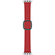 Apple Bracelet Modern Buckle 40 mm Scarlet - Small Modern buckle bracelet for Apple Watch 38/40 mm