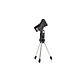 Nedis Microphone table stand Table Tripod for Microphone (max. 0,8 Kg) - Black/Silver