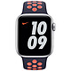 Nota Bracciale Apple Nike Sport 44 mm Blu Nero/Mango brillante